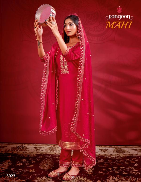 Rangoon Mahi Jacquard Designer Readymade Suit